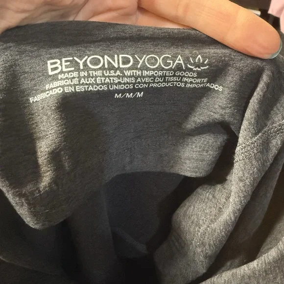 Beyond Yoga Spacedye Refocus Dress Size Medium Black Heather - Picture 6 of 6